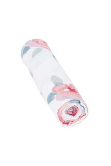 Бамбуковая пеленка для новорожденных Bebe Au Lait, Rosy Blend