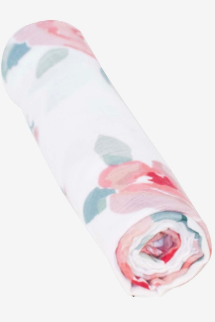 Бамбуковая пеленка для новорожденных Bebe Au Lait, Rosy Blend