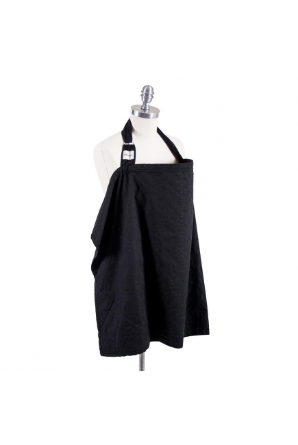 Накидка для кормления Bebe Au Lait Eyelet Black