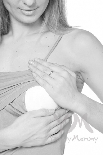 Топ на бретельках для кормящих и беременных, ментоловый