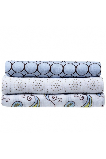 Набор пеленок SwaddleDesigns - SwaddleLite Blue Modern
