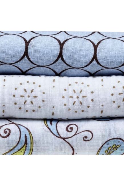 Набор пеленок SwaddleDesigns - SwaddleLite Blue Modern