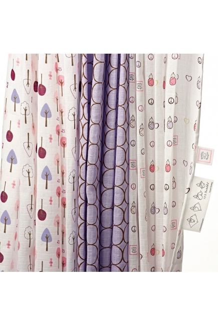 Набор пеленок SwaddleDesigns Swaddle Lite Cute & Calm Lavender