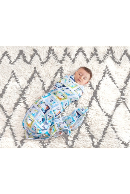 Муслиновые пеленки Aden&Anais для новорожденных большие, набор 4, Disney Jungle Book