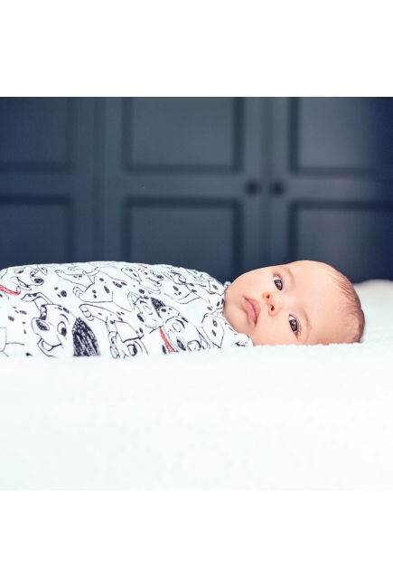 Муслиновые пеленки Aden&Anais для новорожденных большие, набор 4, Disney Dalmatians