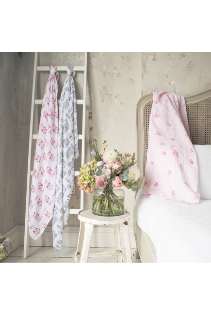 Муслиновые пеленки Aden&Anais для новорожденных большие, набор 4, Disney Aristocrats