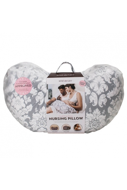 Подушка для кормления Bebe Au Lait, Chateau Silver