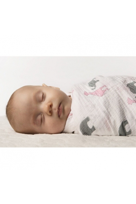 Набор пеленок SwaddleDesigns - Swaddle Lite, PP Elephant/Chickies