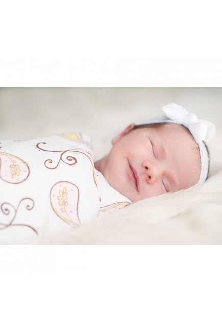 Набор пеленок SwaddleDesigns SwaddleLite Paisley Pink