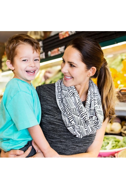 Милкснуд - накидка для кормления Bebe Au Lait, Montauk Jersey