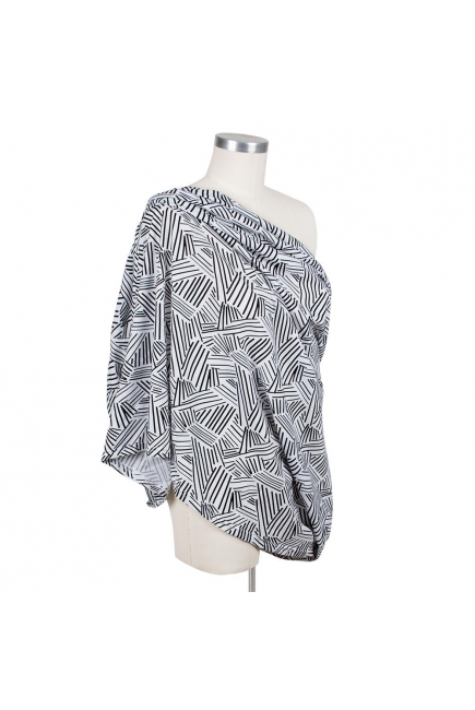 Милкснуд - накидка для кормления Bebe Au Lait, Montauk Jersey