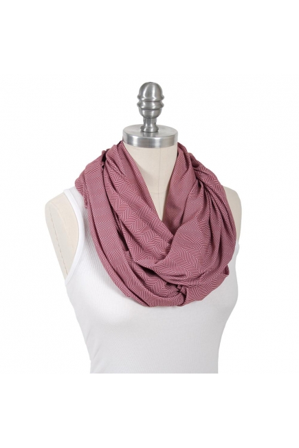 Милкснуд - накидка для кормления Bebe Au Lait, Marsala Jersey