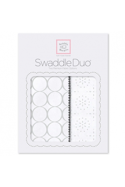Набор пеленок SwaddleDesigns Swaddle Duo ST Mod C/Sparklers