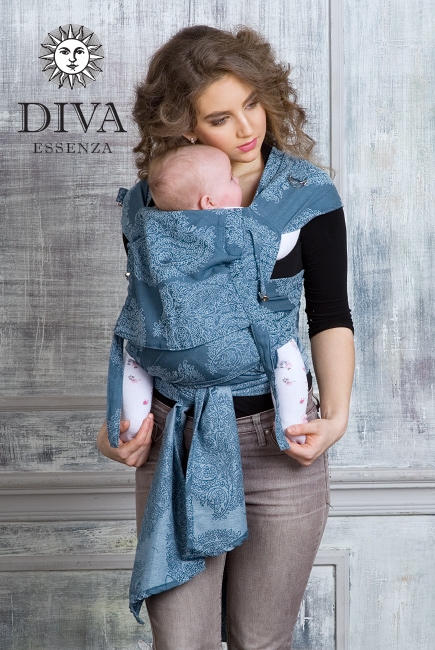 Май-слинг для новорожденных Diva Essenza, Eclipse с бамбуком
