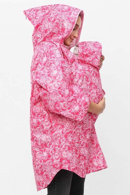 Слингодождевик розовые узоры