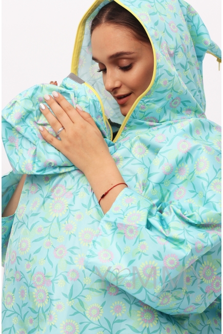 Слингодождевик голубые цветы