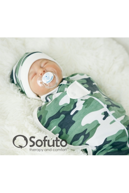 Комплект пеленок-коконов утепленный, Military