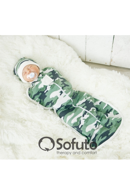 Комплект пеленок-коконов утепленный, Military