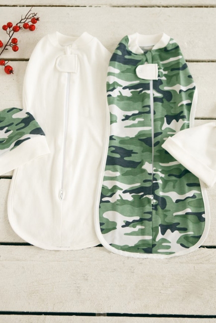 Комплект пеленок-коконов утепленный, Military