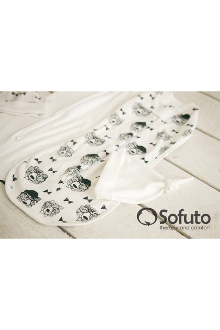 Комплект пеленок-коконов для новорожденных, Bears