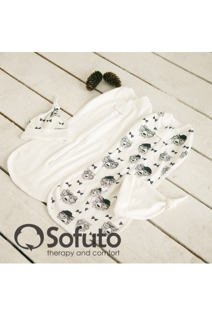 Комплект пеленок-коконов для новорожденных, Bears