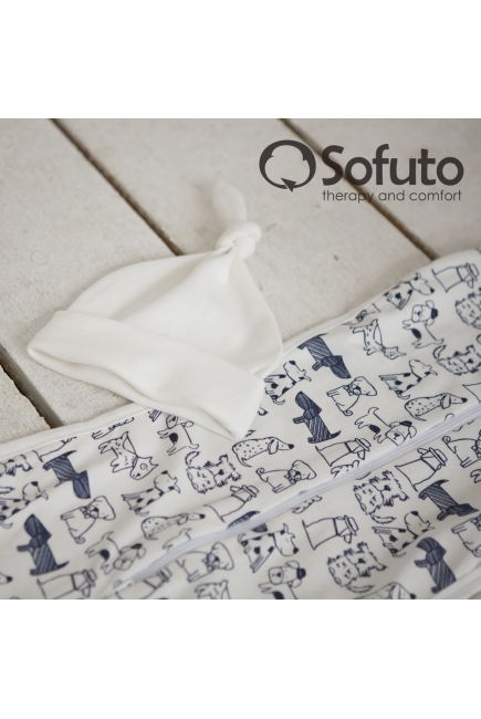 Комплект пеленок-коконов для новорожденных, Dogs