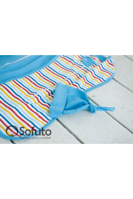 Комплект пеленок-коконов для новорожденных, Rainbow Stripe