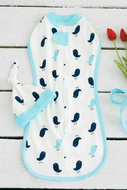 Пеленка кокон для детей трикотажная, Vincent