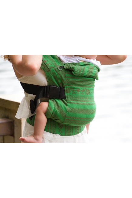 Эрго-рюкзак Karaush шарфовый с бамбуком, Forest