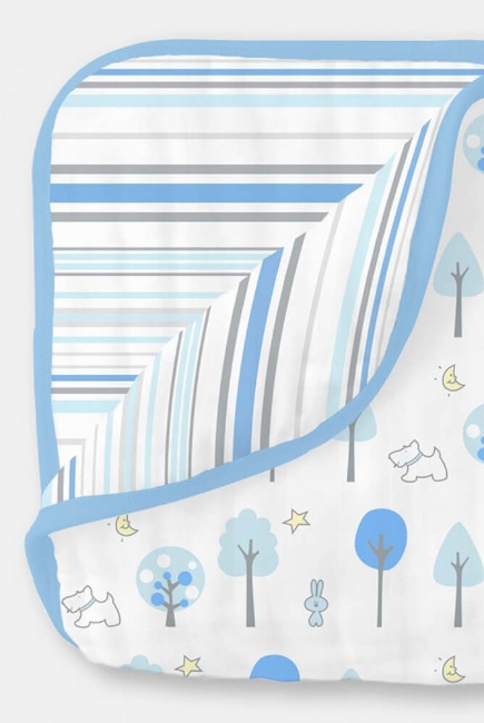 Муслиновое одеяло SwaddleDesigns, Blue Forest