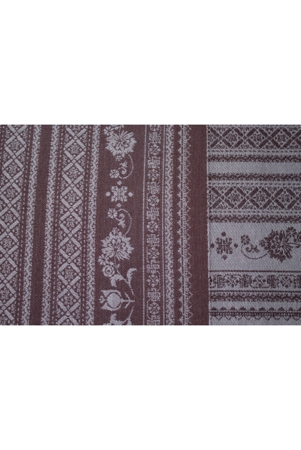 Эрго-рюкзак шарфовый с бамбуком Карауш, Dogwood Wihte