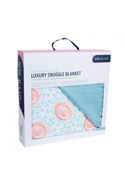 Муслиновое одеяло с бамбуком Bebe au Lait, Fresco and Lagoon