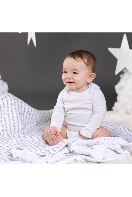 Муслиновое одеяло Bebe au Lait, Love and Luna