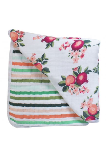 Одеяло муслиновое Bebe au Lait, Ojai and Ribbon