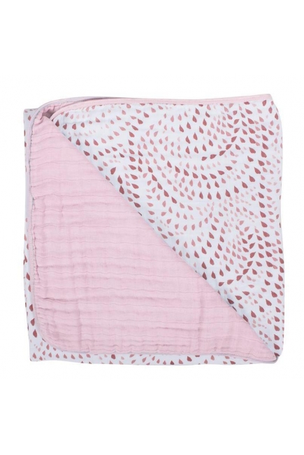 Муслиновое одеяло Bebe au Lait, цвет Quartz and Petal