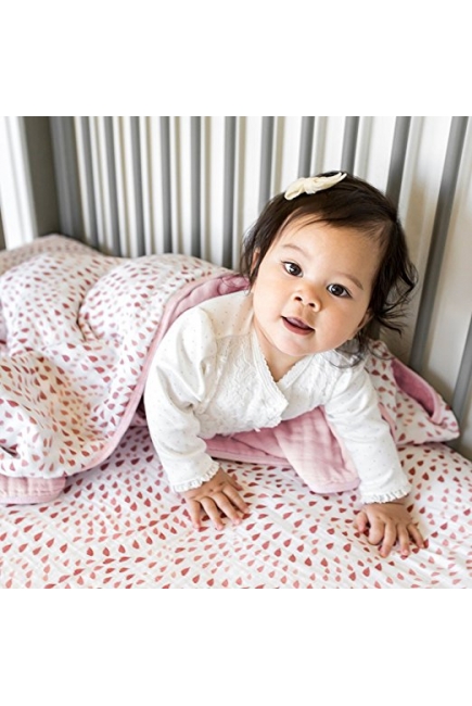 Муслиновое одеяло Bebe au Lait, цвет Quartz and Petal