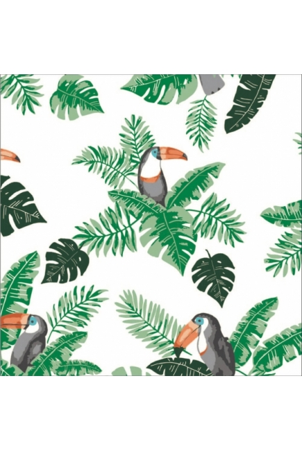 Пеленки муслиновые для новорожденных большие, Bébé au Lait Rio/Palms