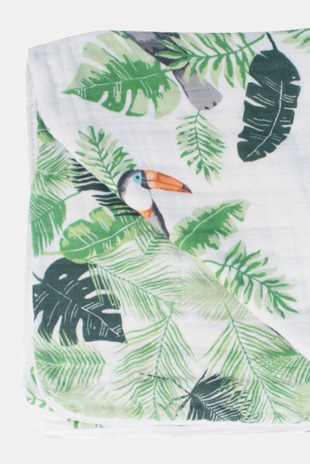 Одеяло муслиновое Bebe au Lait, Rio and Palms