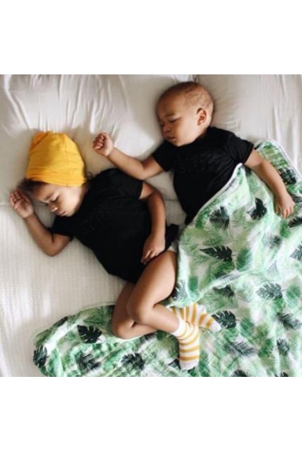 Одеяло муслиновое Bebe au Lait, Rio and Palms