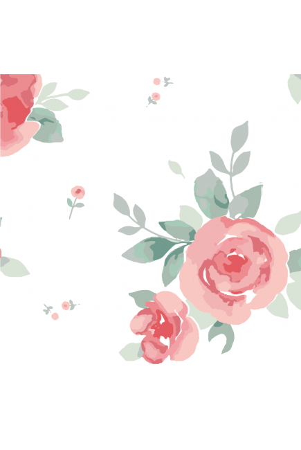 Одеяло Super Bamboo Muslin Bebe au Lait, Rosy and Dewdrops