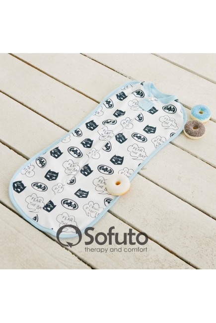 Пеленка-кокон для новорожденных трикотажная, Batman