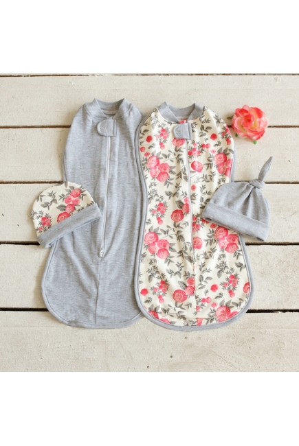 Комплект пеленок-коконов утепленный, Vintage
