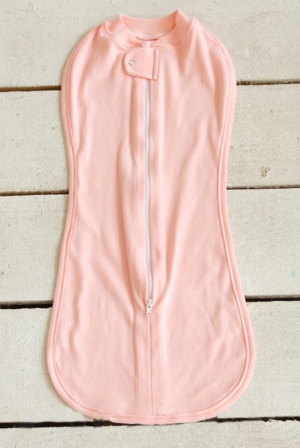 Пеленка-кокон (европеленка) трикотажная, Peach