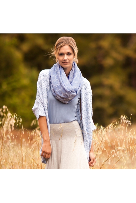 Накидка для кормления - милкснуд муслиновый Bebe Au Lait, Porta