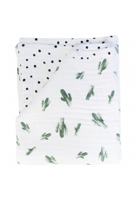 Одеяло муслиновое с бамбуком Bebe au Lait, Saguaro