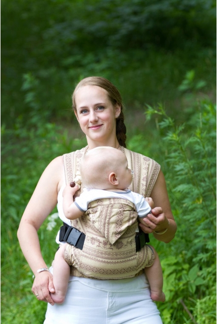 Эрго-рюкзак шарфовый Karaush, Toffee