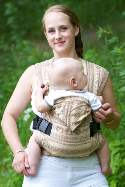 Эрго-рюкзак шарфовый Karaush, Toffee