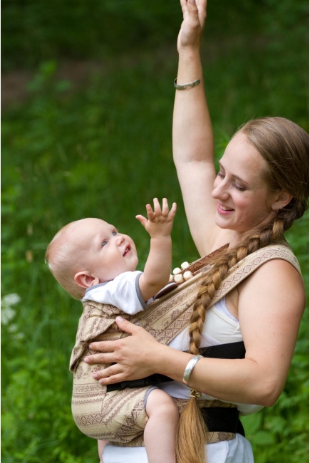Эрго-рюкзак шарфовый Karaush, Toffee