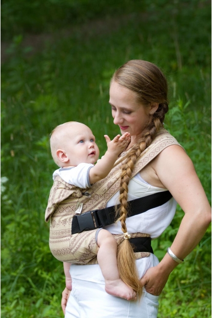 Эрго-рюкзак шарфовый Karaush, Toffee