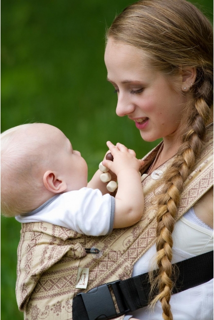 Эрго-рюкзак шарфовый Karaush, Toffee